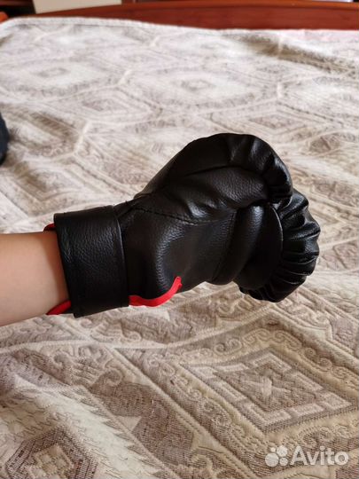 Боксерские перчатки детские 8-9лет