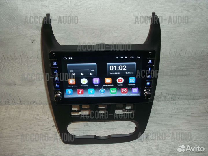 Магнитола LADA Largus Android физ. кнопки