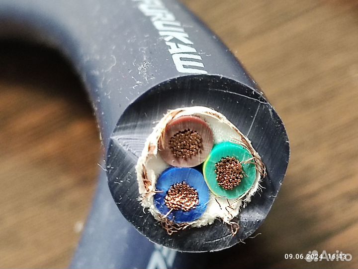 Кабель питания Furukawa electric 2метра