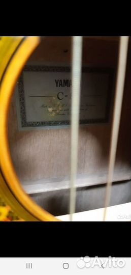Классическая гитара Yamaha c80