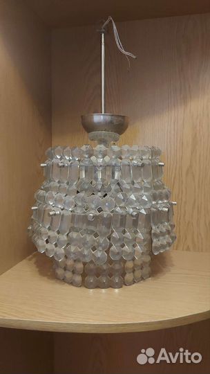 Хрустальная люстра СССР искра