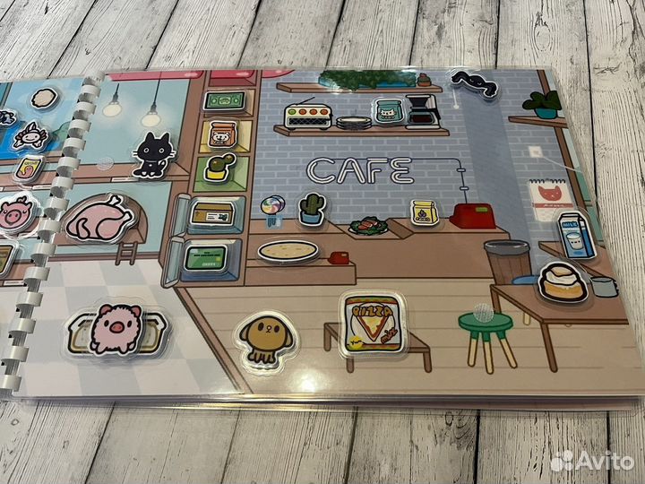 Игры на липучках Toca boca life pets