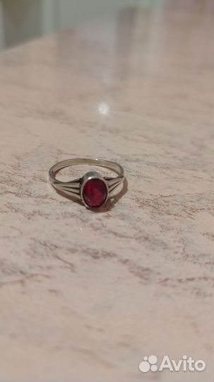 Кольцо серебро СССР