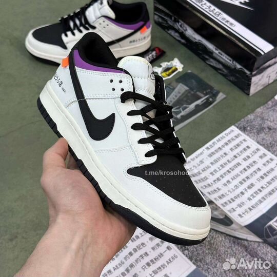 Кроссовки nike sb dunk low toyota ae86