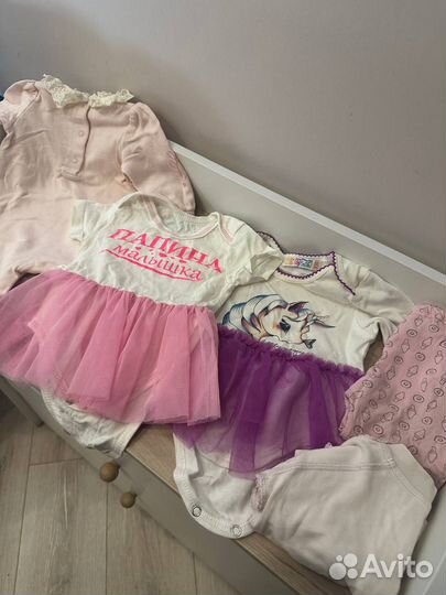 Вещи для новорожденных пакетом 52 56