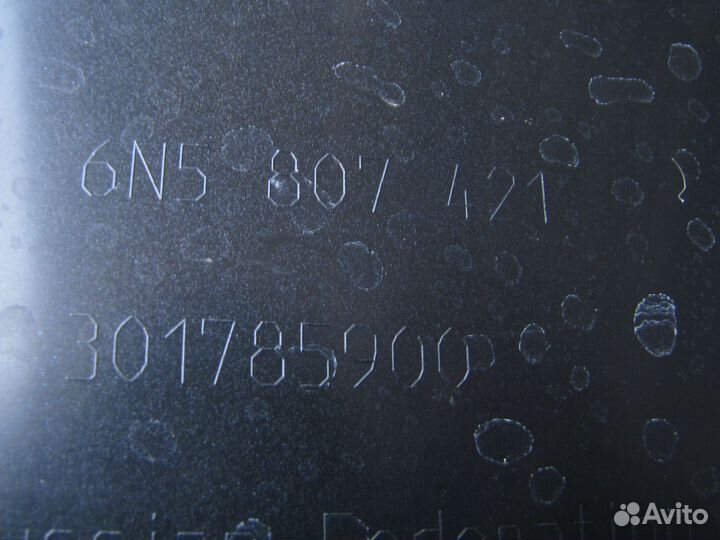 VW Polo 6 бампер задний sedan 2020-2021