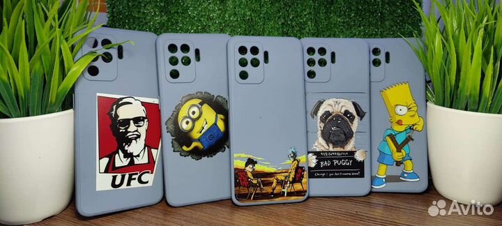 Чехол на samsung, honor, redmi, tecno, realme