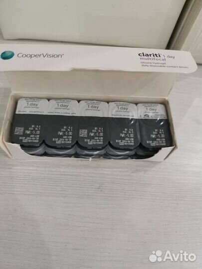 Линзы контактные мультифокальные