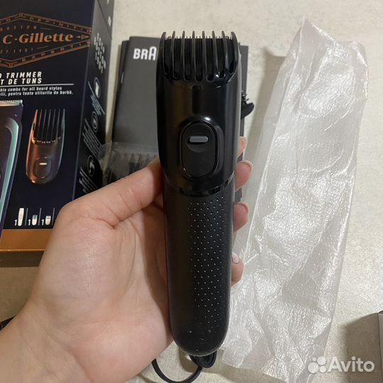 Триммер gillette king c braun