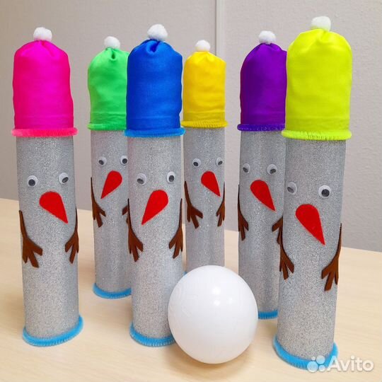 Боулинг Снеговики Реквизит для аниматоров