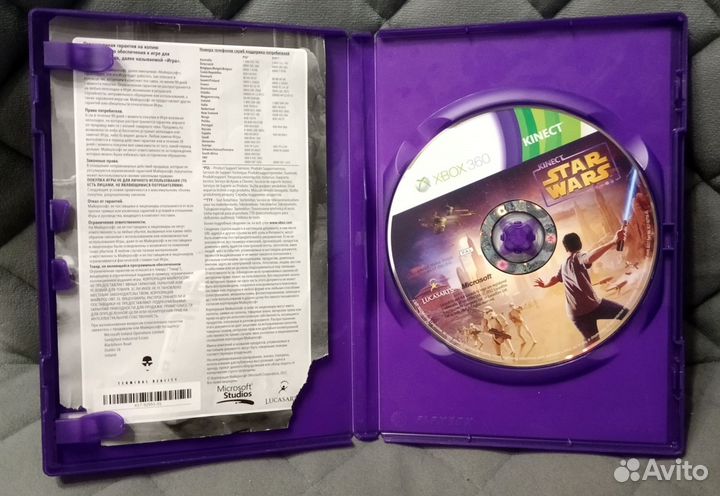 Kinect Star Wars Xbox 360 лицензия