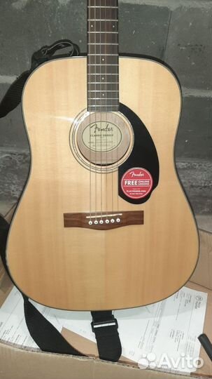 Акустическая гитара fender cd 60s