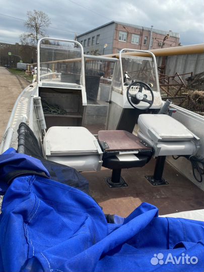 Алюминиевая лодка windboat-47DC,yamaha 50