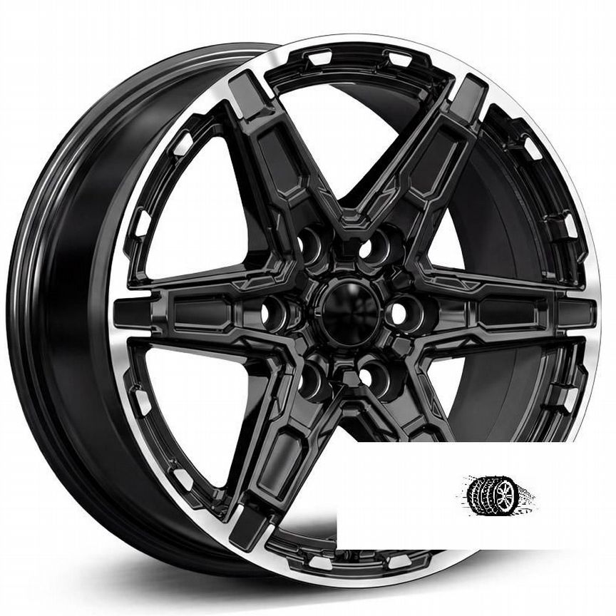Литые диски K&K 8×R18 6×139.7