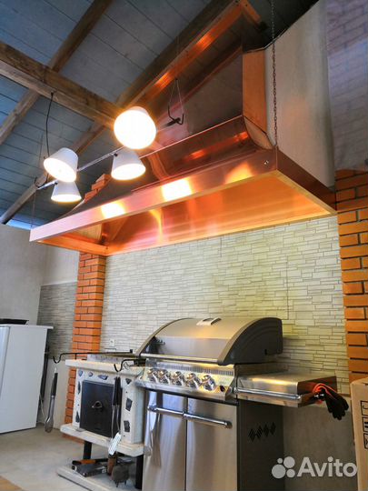 Вытяжка для гриля/Зонт вытяжной/Зонт островной