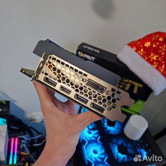 Видеокарта GTX 1080 Ti Gamerock Palit, 11 GB