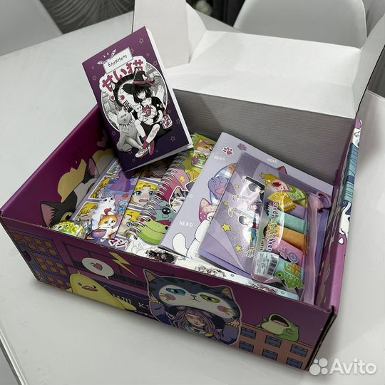 Канцелярский набор для девочки новый