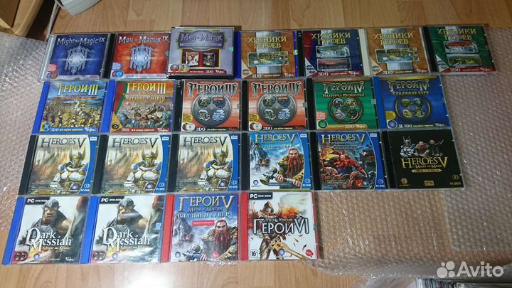 Лицензионные диски PC-игр (Jewel Case)