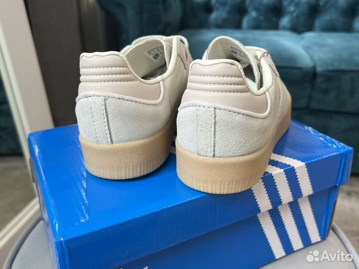 Кроссовки Adidas Samba натуральные