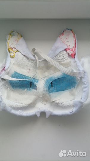 Маска кошки для квадробики