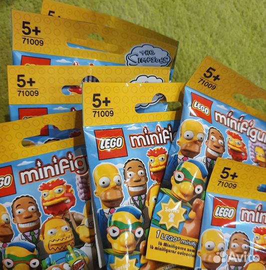 Lego минифигурки симпсоны