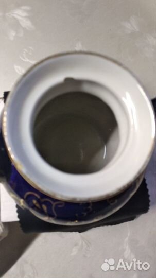 Заварочный чайник кобальт Гжель