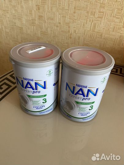 Смесь nan 3 кисломолочный