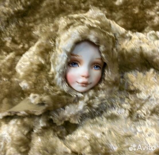 Мех плюшевый для игрушек хлопок/ вискоза Италия