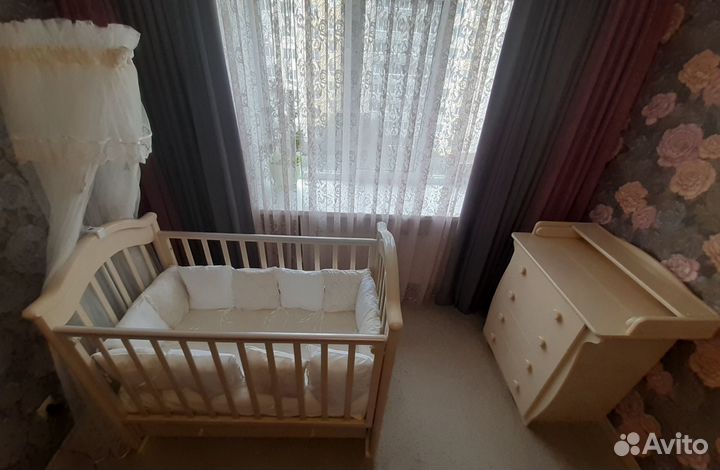 Комод пеленальный Можга Мишка на облаке