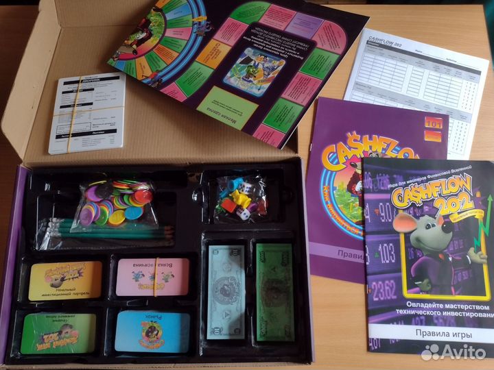 Денежный поток. Cashflow 101+202