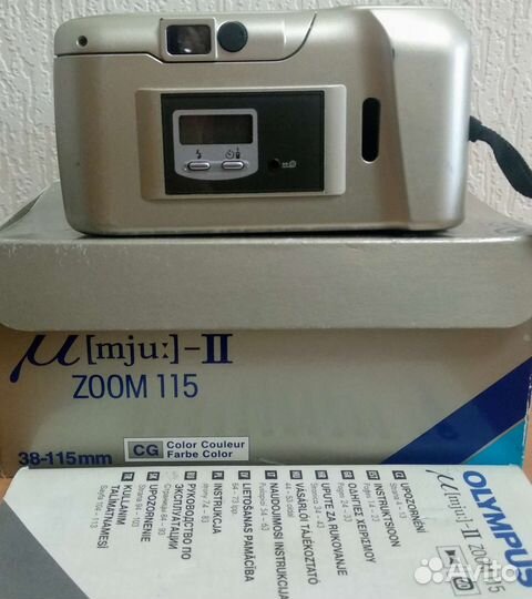 Olympus M mju ii zoom 115