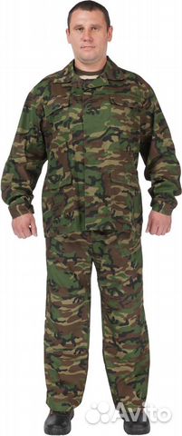 Костюм мужской камуфляжный, костюм рабочий кс034