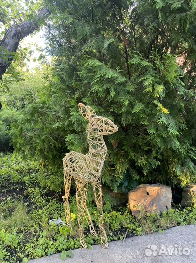 Олень световая фигура