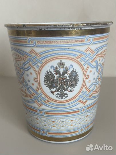 Коронационный стакан. Николая ll. 1896 г