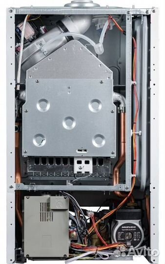 Настенный газовый котел Mizudo M24Т OpenTherm белая панель управления