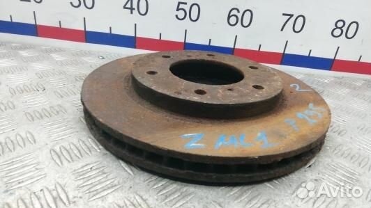 Диск тормозной передний mitsubishi L200 K4T (ZML01