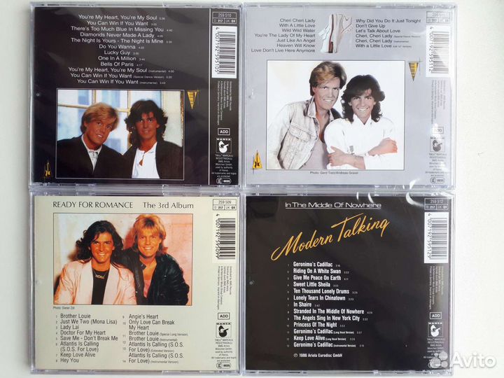 CD диски Modern Talking