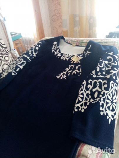 Платье трикотажное женское 48 50