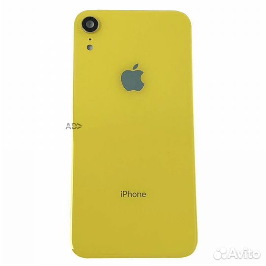 Задняя крышка со стеклом камеры iPhone Xr Коралл