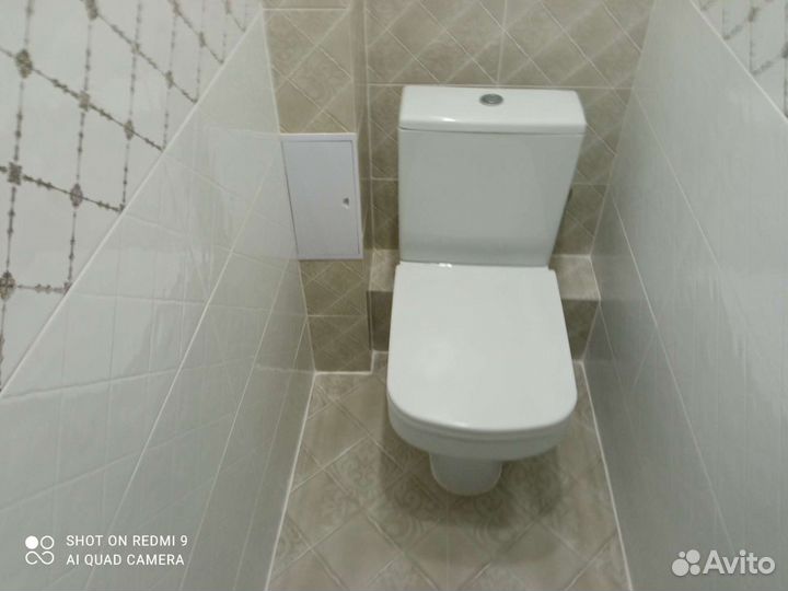 Ремонт санузла под ключ