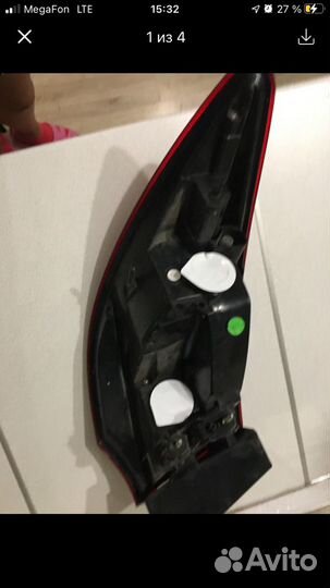 Фара на opel astra j