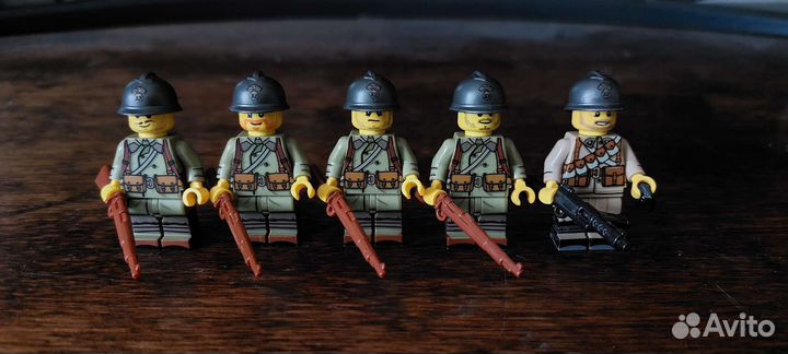 Lego французские солдаты
