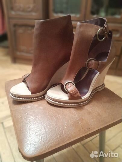 Ботильоны натуральная кожа женские