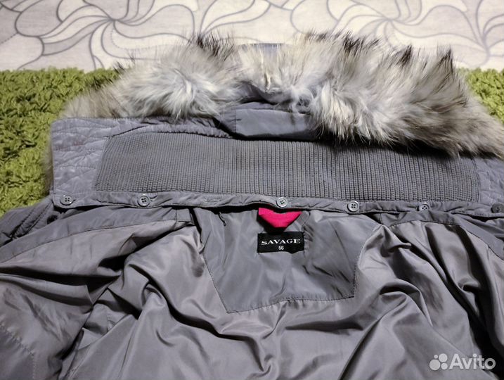 Пуховик зимний