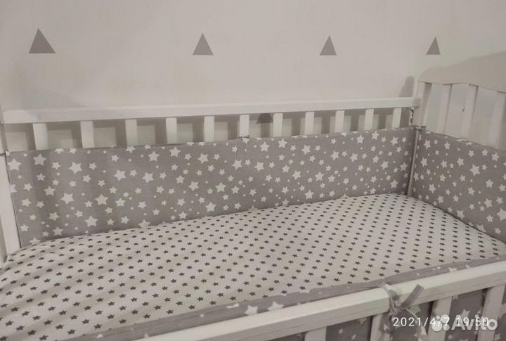 Бортики на кроватку
