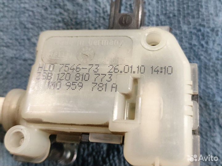 Skoda octavia a5 замок бензобака