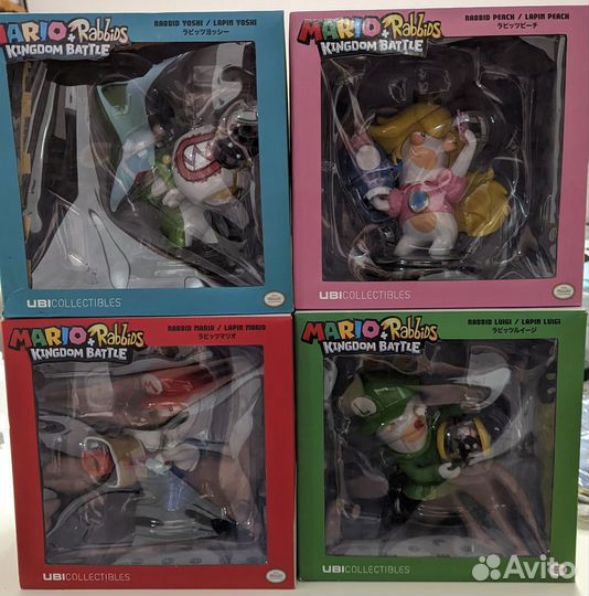 Mario rabbids фигурки