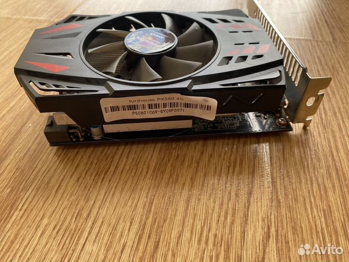 Видеокарта rx 560 4 gb