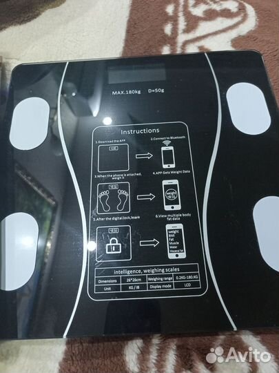 Умные весы напольные