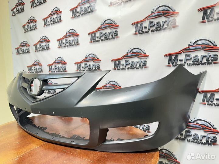 Бампер передний mazda 3 bk седан sport